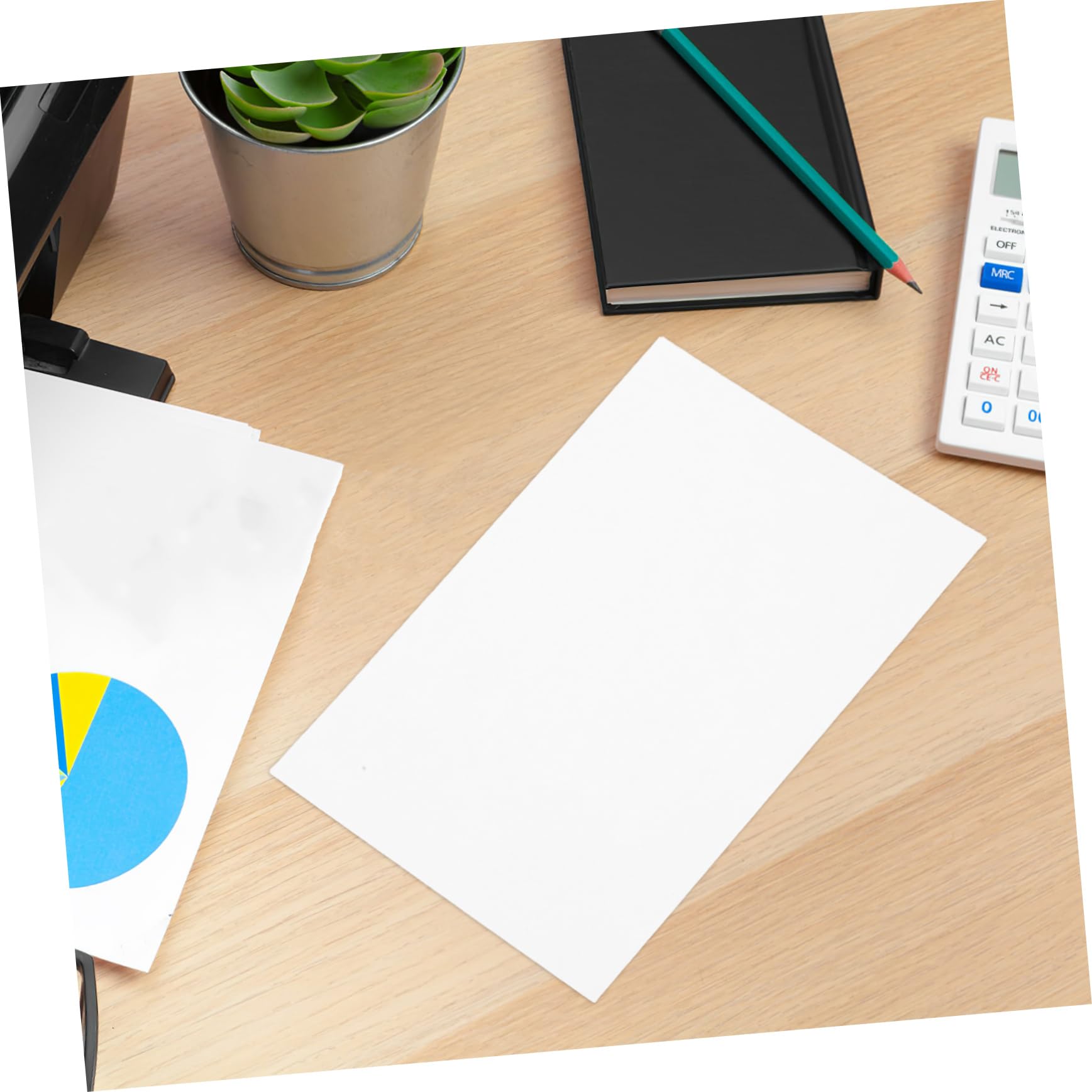 Angoily 500pièces Lot De Papier Blanc Papier Pour Imprimante Et Photocopie Multi-usages Fournitures De Bureau