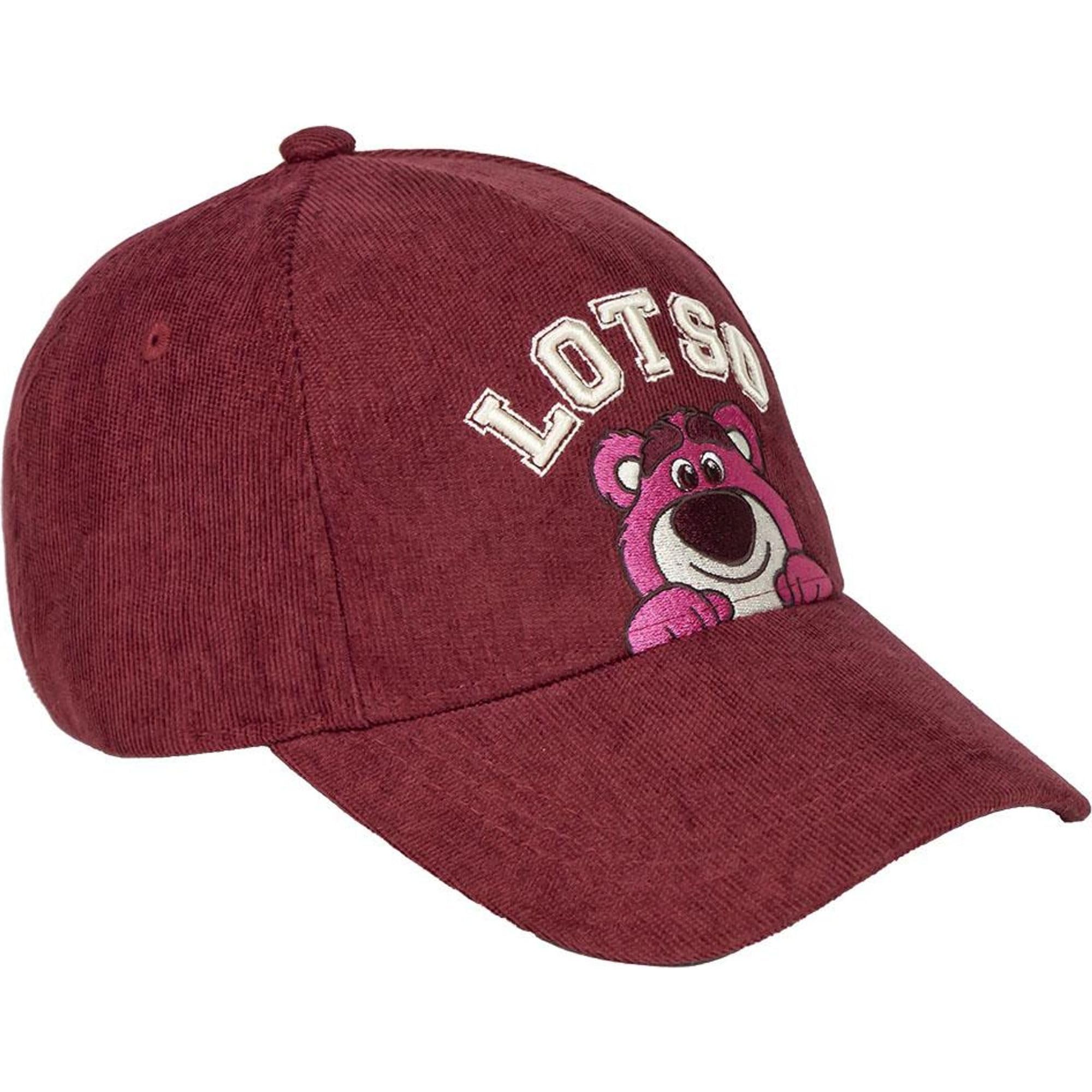 CERDÁ LIFE'S LITTLE MOMENTS Gorra con Visera de Toy Story - Color Rosa - Medida de 57 cm - Elaborada con Poliéster - Estampado de Lotso - Producto Original