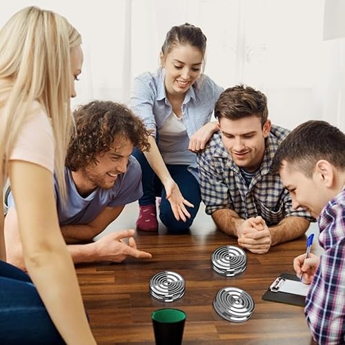 Miniatura 6 de ATESSON Fidget Spinners, duradero de alta velocidad con rodamientos de metal para dedos de mano, EDC TDAH, enfoque, ansiedad, alivio del estrés,