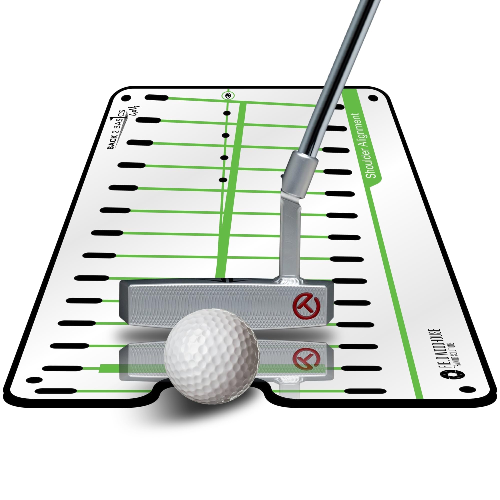 Amazon.com : BACK 2 BASICS Golf Putting Mirror Golf Putting Aid
