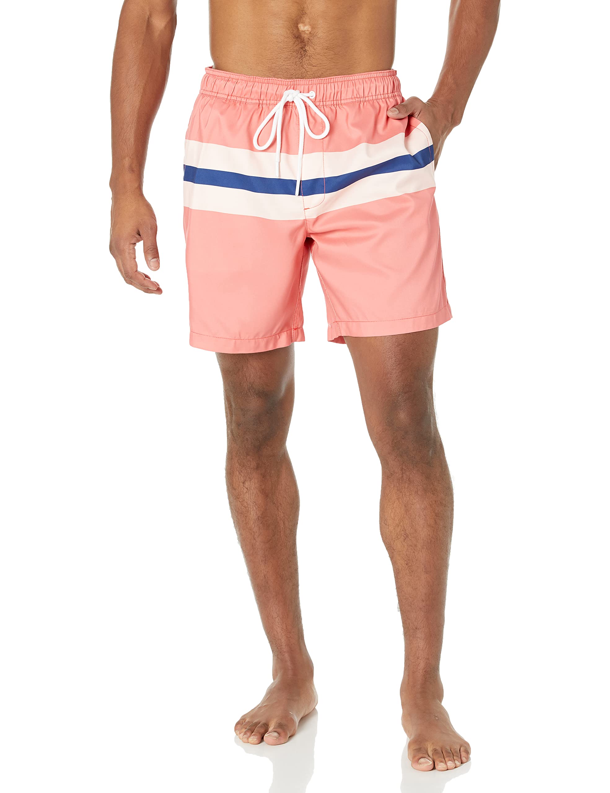 Amazon Essentials Bañador de Secado Rápido de 18 Cm - Colores interrumpidos Hombre — view 29