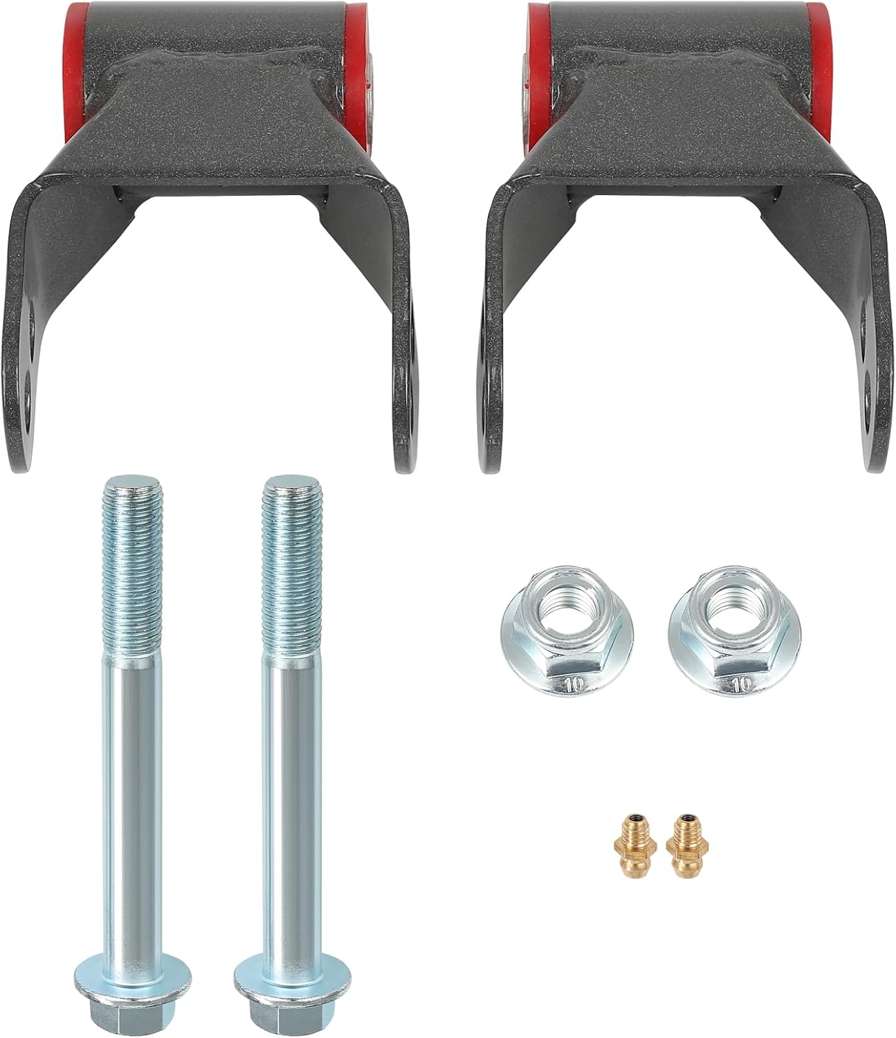 SCITOO Rear Rearward Leaf Spring Shackle 1.5" or 2" Lift Kit Compatible With 1988-1998 For Chevy For Gmc K1500 K2500 499-220