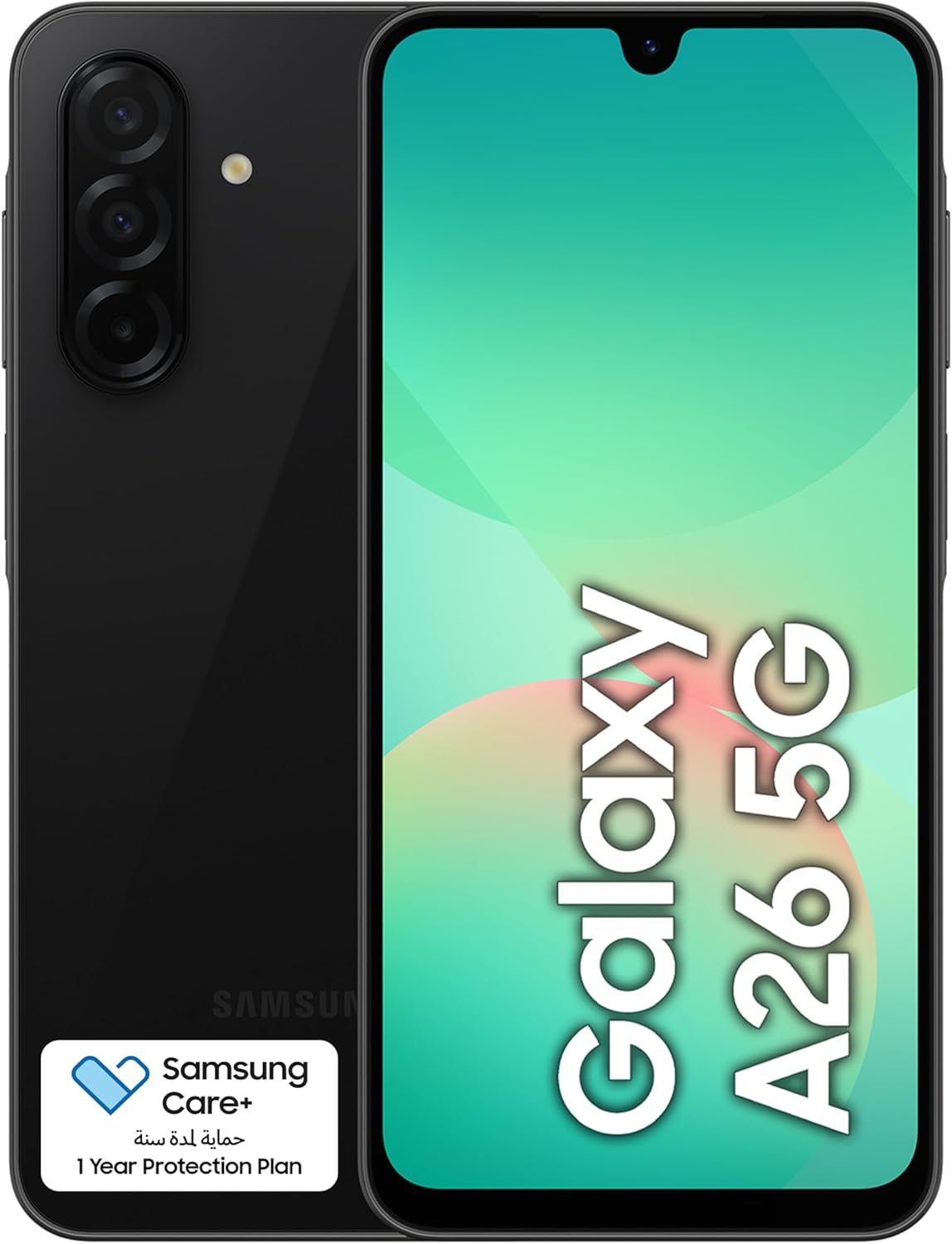 Samsung (A266 Galaxy A26 Dual 5G 256GB 8GB RAM Black – Samsung product photo