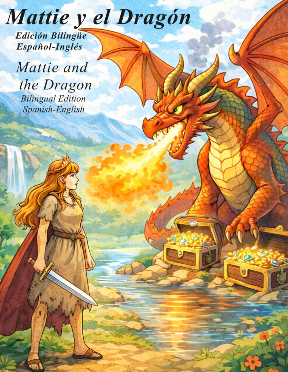 Mattie y el Dragón: Edición Bilingüe Español-Inglés: Mattie and the Dragon: Bilingual Edition Spanish-English