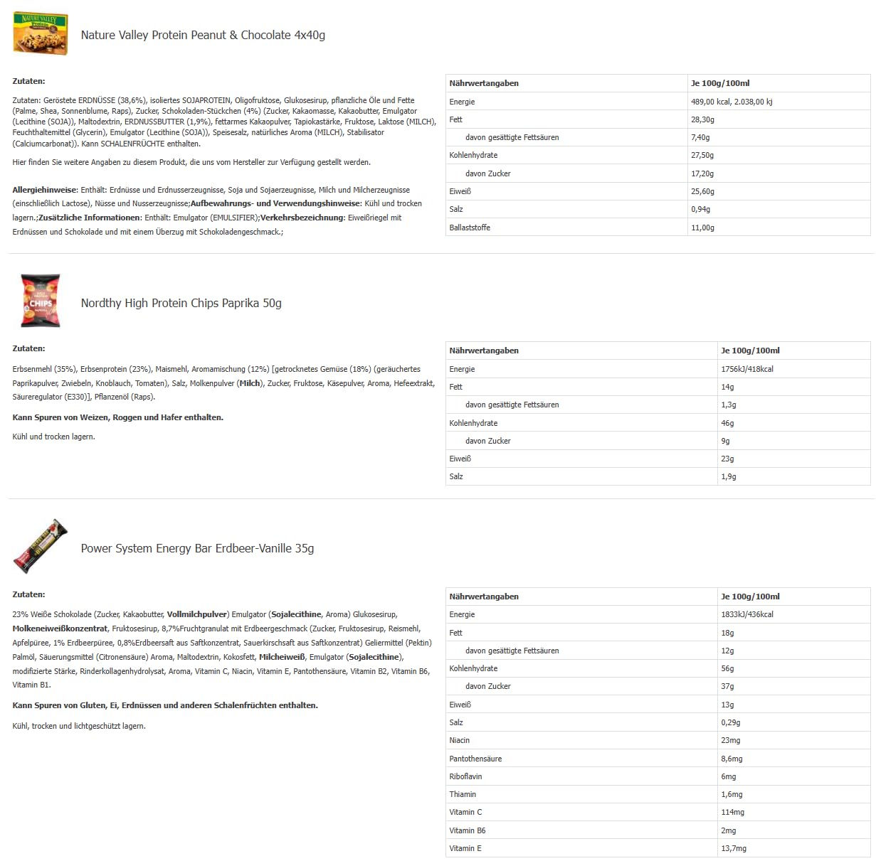 World of Sweets Protein-Box – Proteinreiche Snack-Mischung mit Riegeln, Chips, Cookies und Drinks – Fitness-Snacks zum Probieren und Genießen