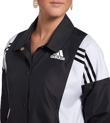 adidas button up jacket