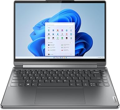 Lenovo Yoga 9 Laptop, Intel 12-Core i7-1360P, 14" WQUXGA IPS Touchscreen, Iris Xe Graphics, 16GB LPDDR5 1TB SSD, Backlit Keyboard, Fingerprint, Thunderbolt 4, WiFi 6E, Win10 Home