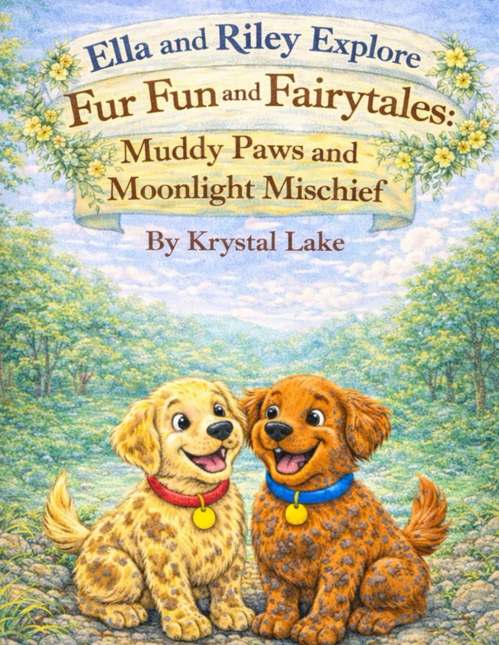 Muddy Paws and Moonlight Mischief (Ella and Riley Explore Fur, Fun, and Fairy Tales)