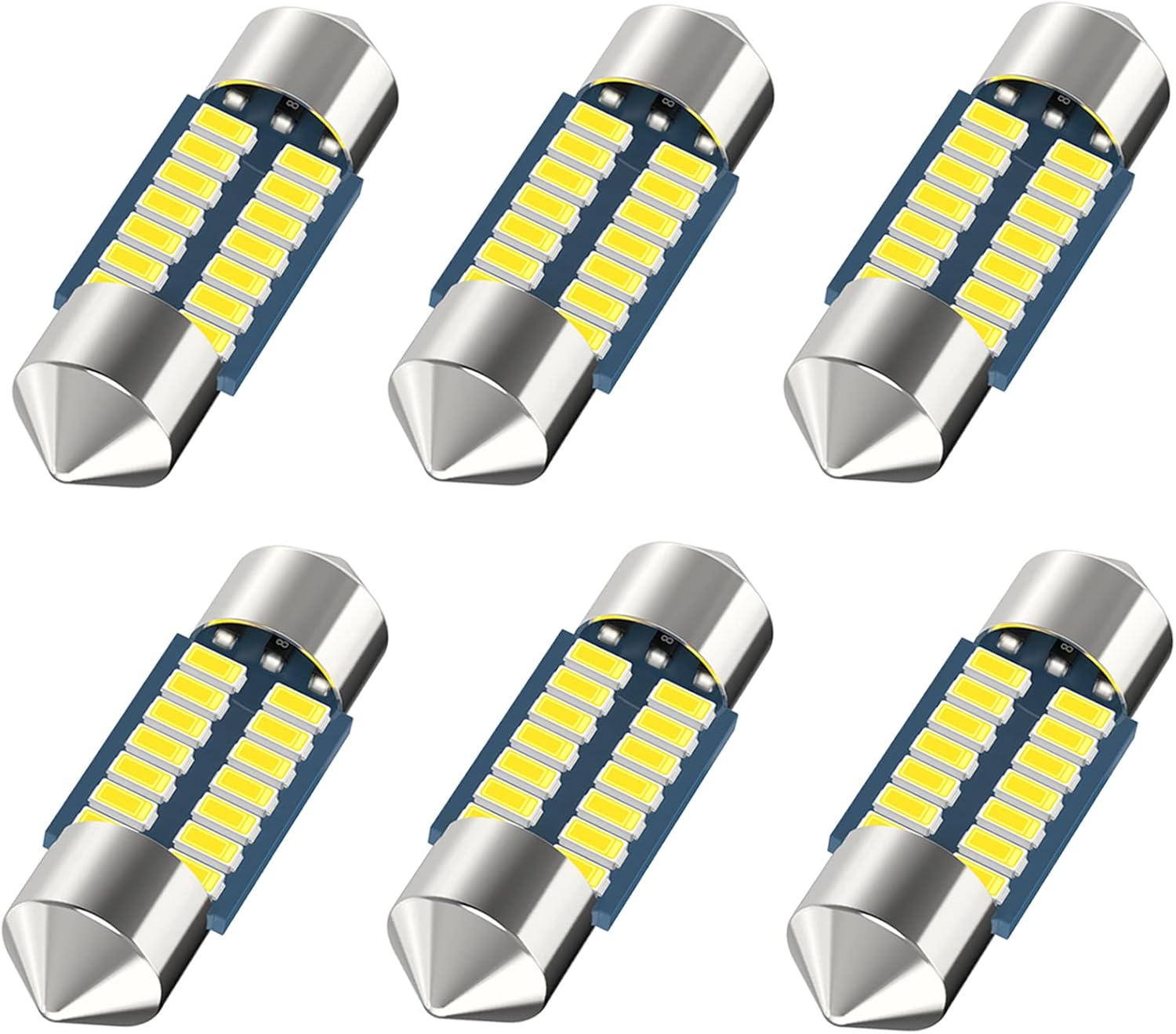 Serundo Auto DE3175 Led Festoon Bulb, 31mm 1.22in DE3022