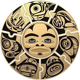 Sprott Money Collectibles - 2023 The Celestial Circle 10 oz Fine Silver Puzzle Coin Set - Royal Canadian Mint