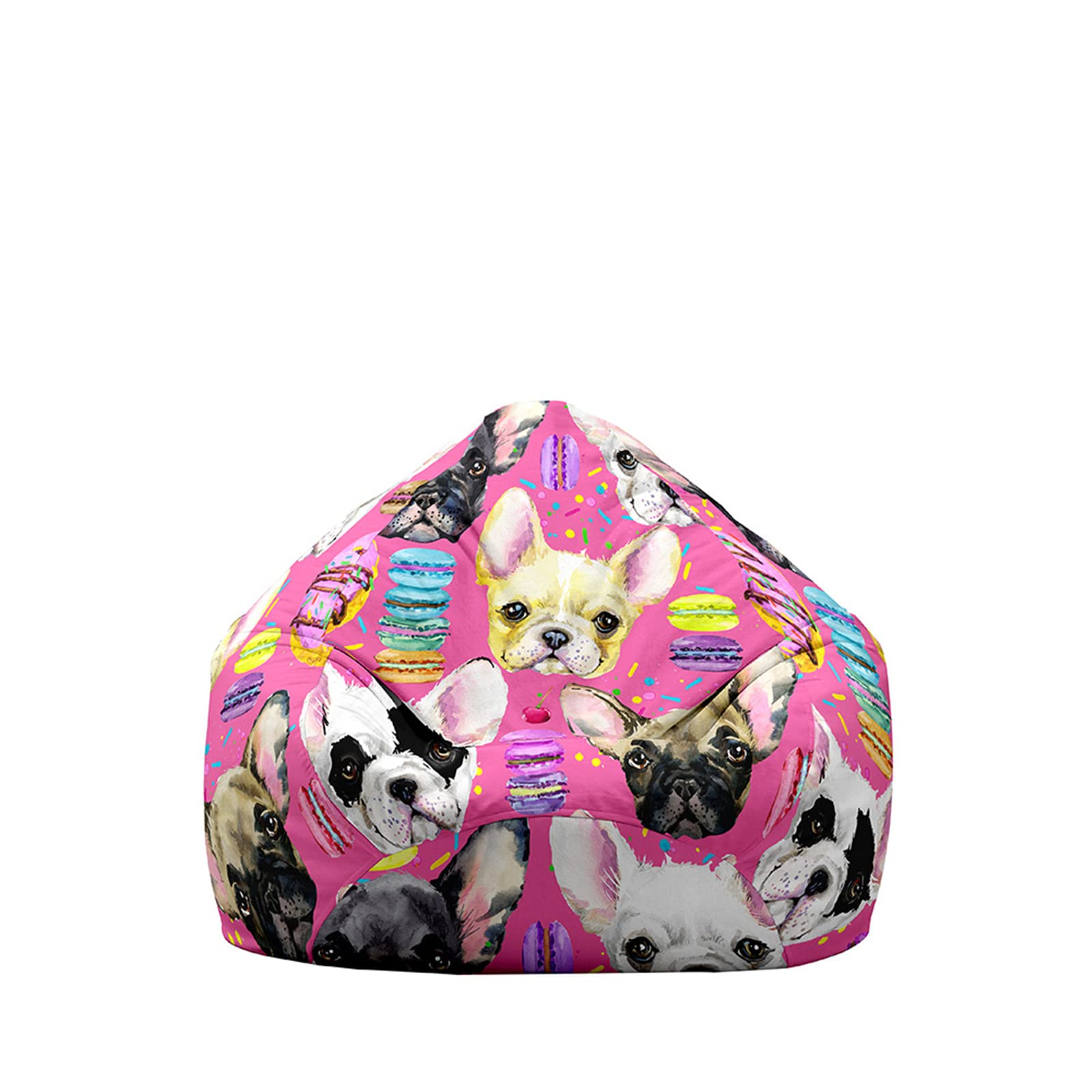 Highdi Pouf Poltrona a Sacco per Bambini Adulti, Bean Bag Fodera per Sacco di Fagioli per Decorazione della Soggiorno Giardino Salotto, Senza Ripieno