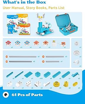 Amazon.com: WhalesBot A3 12-in-1 STEM Blocks Coding Robot Kit for