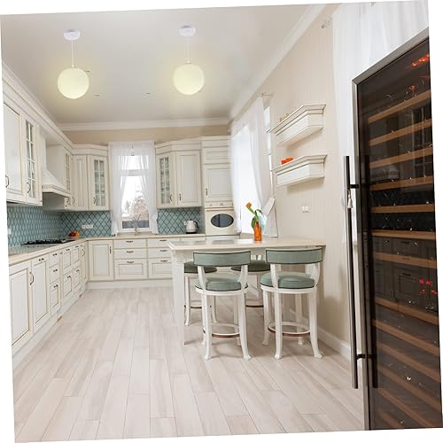 Miniatura 6 de Uonlytech Pantalla de cristal G9 Lámparas de techo Ventiladores de techo blancos Lámpara de globo Lámpara de cristal Reemplazo de pantalla Esférica