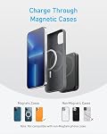 Anker 321 MagGo Batterie (PowerCore Magnétique 5K), 5,000mAh Chargeur portable sans fil magnétique, compatible avec iPhone 15/15 Plus/15 Pro/15 Pro Max, iPhone Série 14/13/12(Noir)