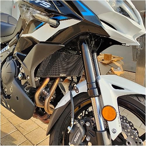 Miniatura 2 de HRTLSS Radiator Guard Vers-&ys650 Motorcycle Aluminium Radiator Grille Guard Protector Cover for Kawasa-&ki Vers-&ys 650 2015 2016 2017 2018