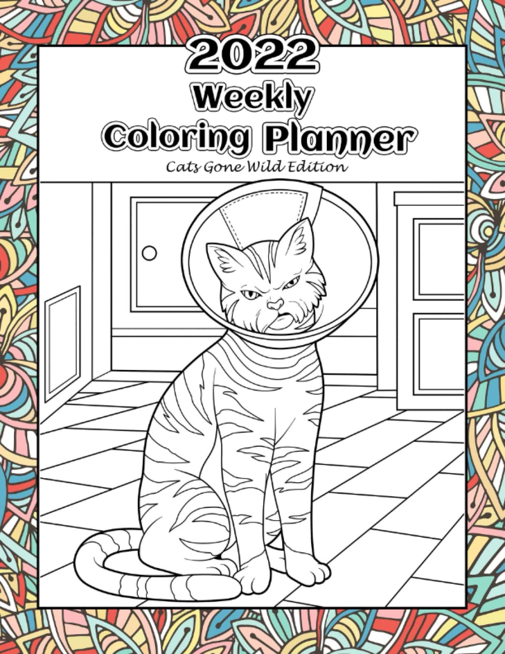 Buy 2022 Weekly Coloring Planner Cat Gone Wild Edition Daily And 