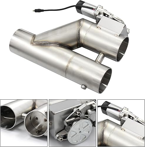 Miniatura 4 de Kit universal de tubo de escape en Y de acero inoxidable (uno, 3 pulgadas)