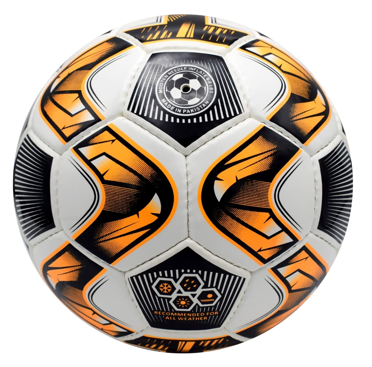 Indus9 Hand Stitch Series Leather Football | Soccer Ball | Size 5 – Premium Soccer Training Football – Durable Polyurethane Leather Football – Idea for Match and Training