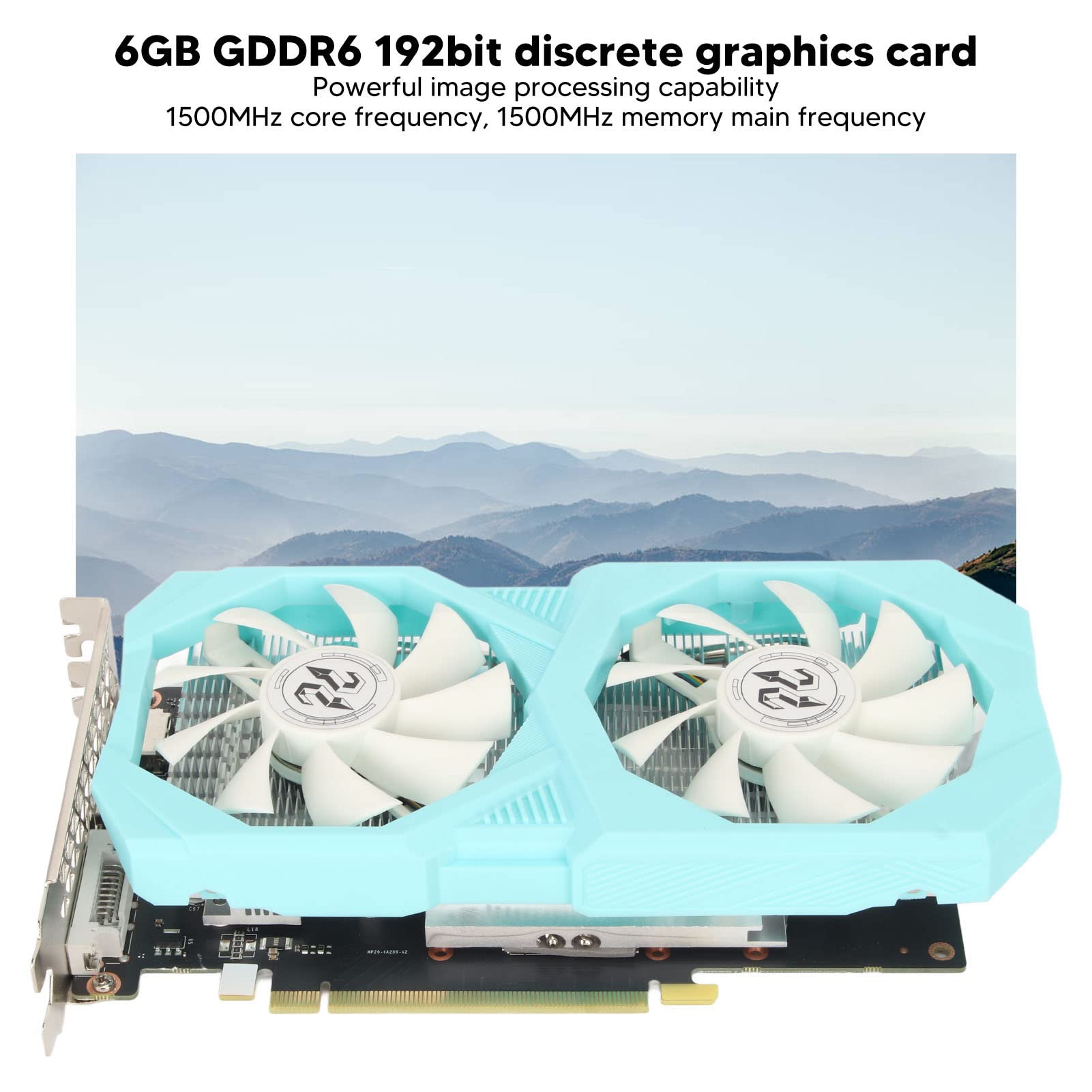 GTX1660ti 6GB Desktop Graphics Card with DisplayPort DVI HD