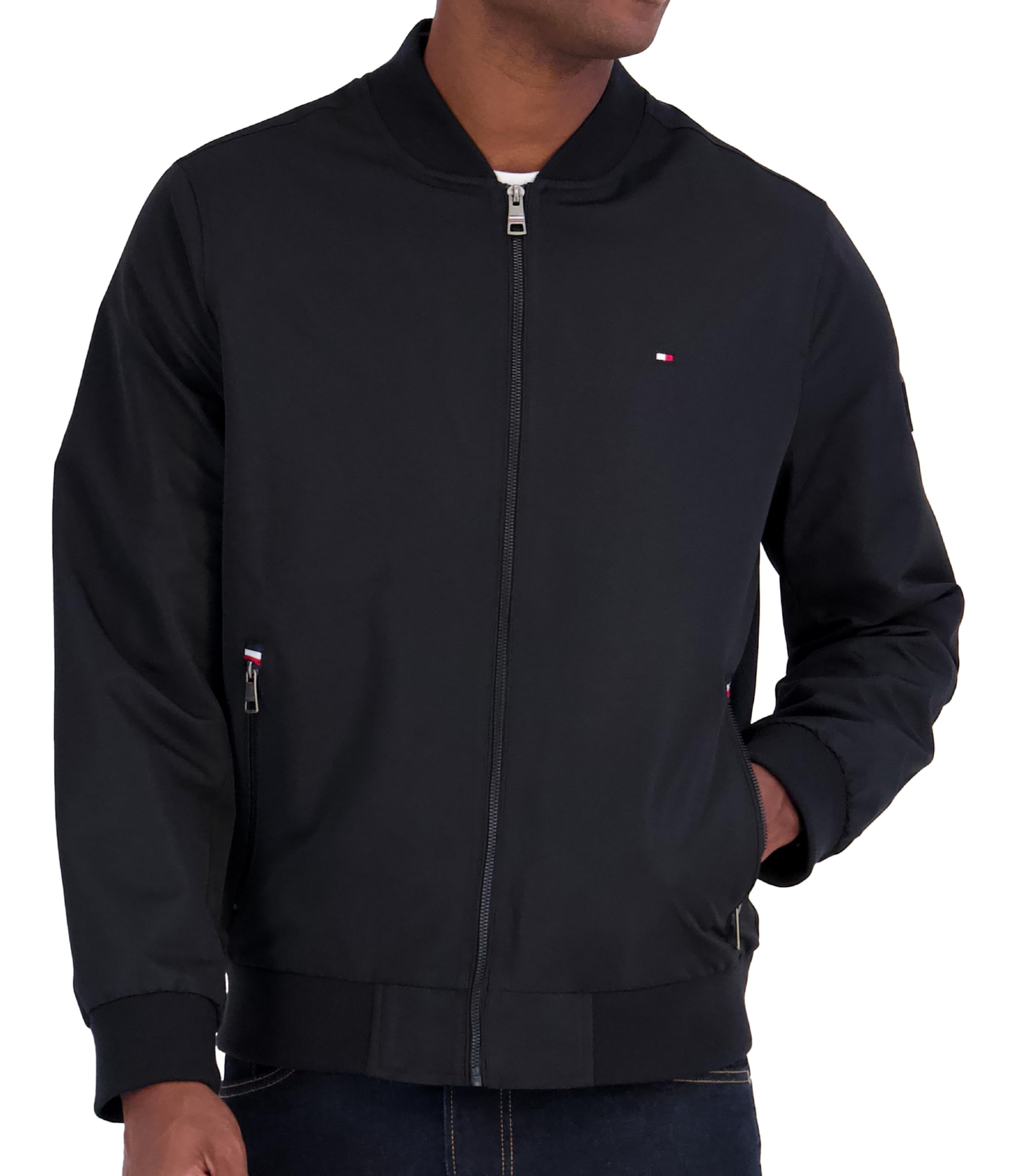 Men's Lightweight Water-resistant Bomber Jacket