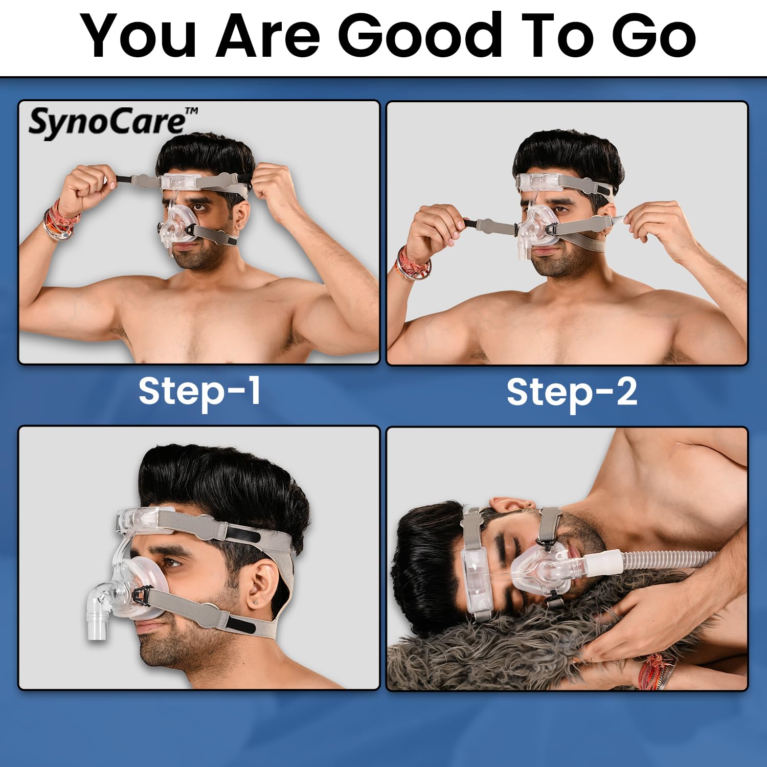 Sinocier combo pack nasal CPAP Mask Sleep with tube pipes for apnea, transparent medium size, compatible with all CPAP machines, comfortable nose-coverage, adjustable head lease, lightweight Sinocier combo pack nasal CPAP Mask Sleep with tube pipes for apnea, transparent medium size, compatible with all CPAP machines, comfortable nose-coverage, adjustable head lease, lightweight