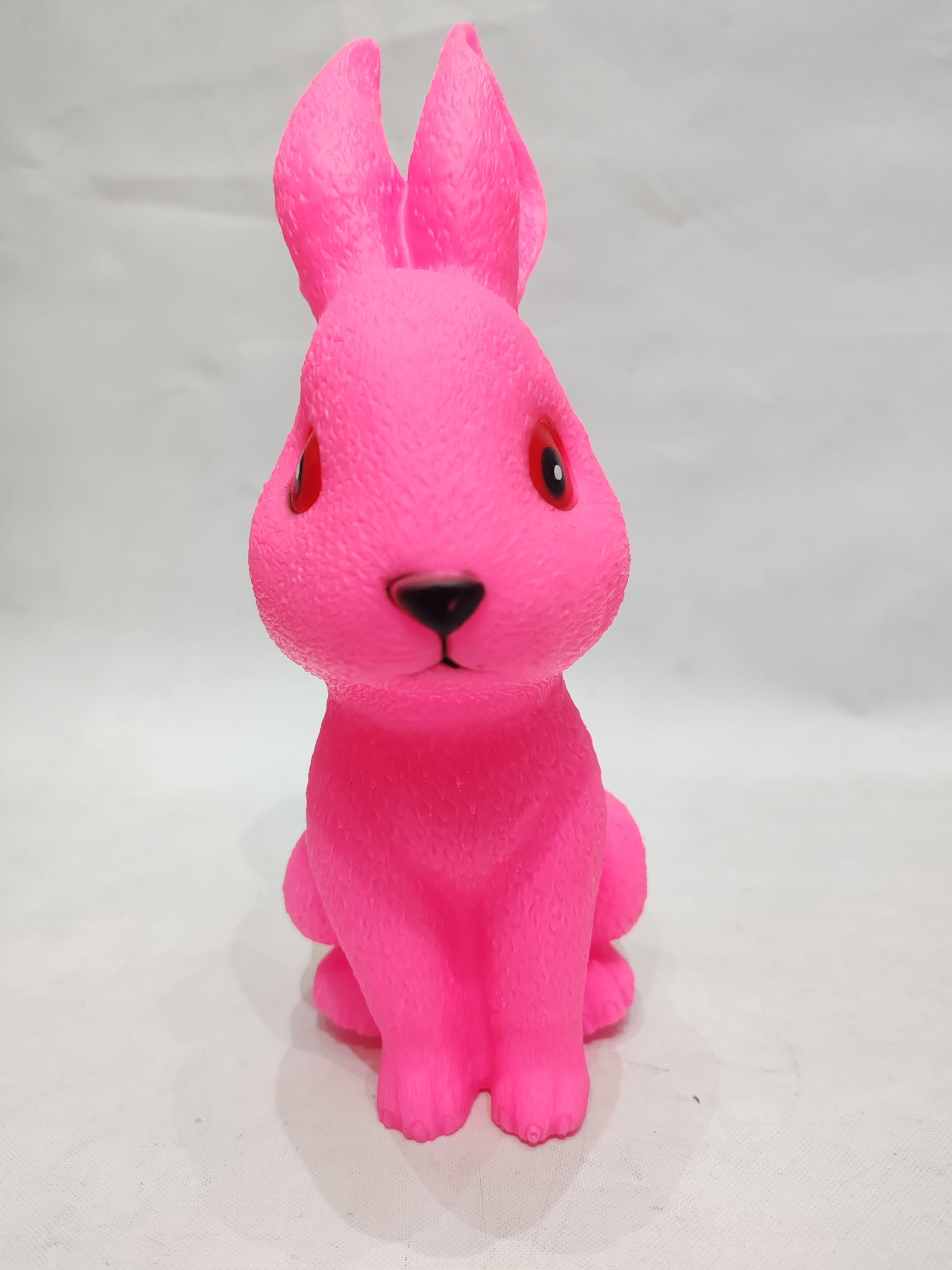 Rubber Bunny Pink 21cm - Squeaky Bath Friends : Amazon.co.za: Toys