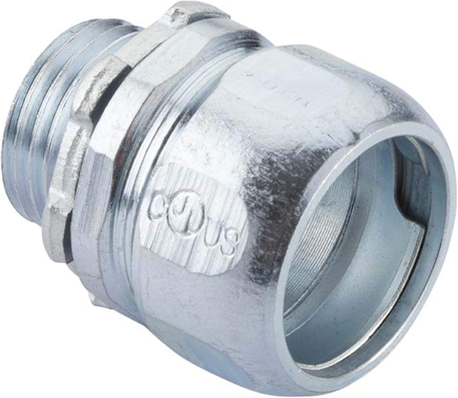 Halex, 2 in. Rigid Threadless Compression Conduit Connector , 63520, 1 per pack