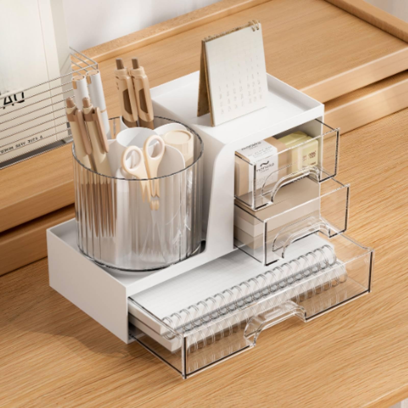 Organisateur Bureau Porte-Stylo Compact Boîte Multifonction Porte-Stylo Élégant pr Étudian