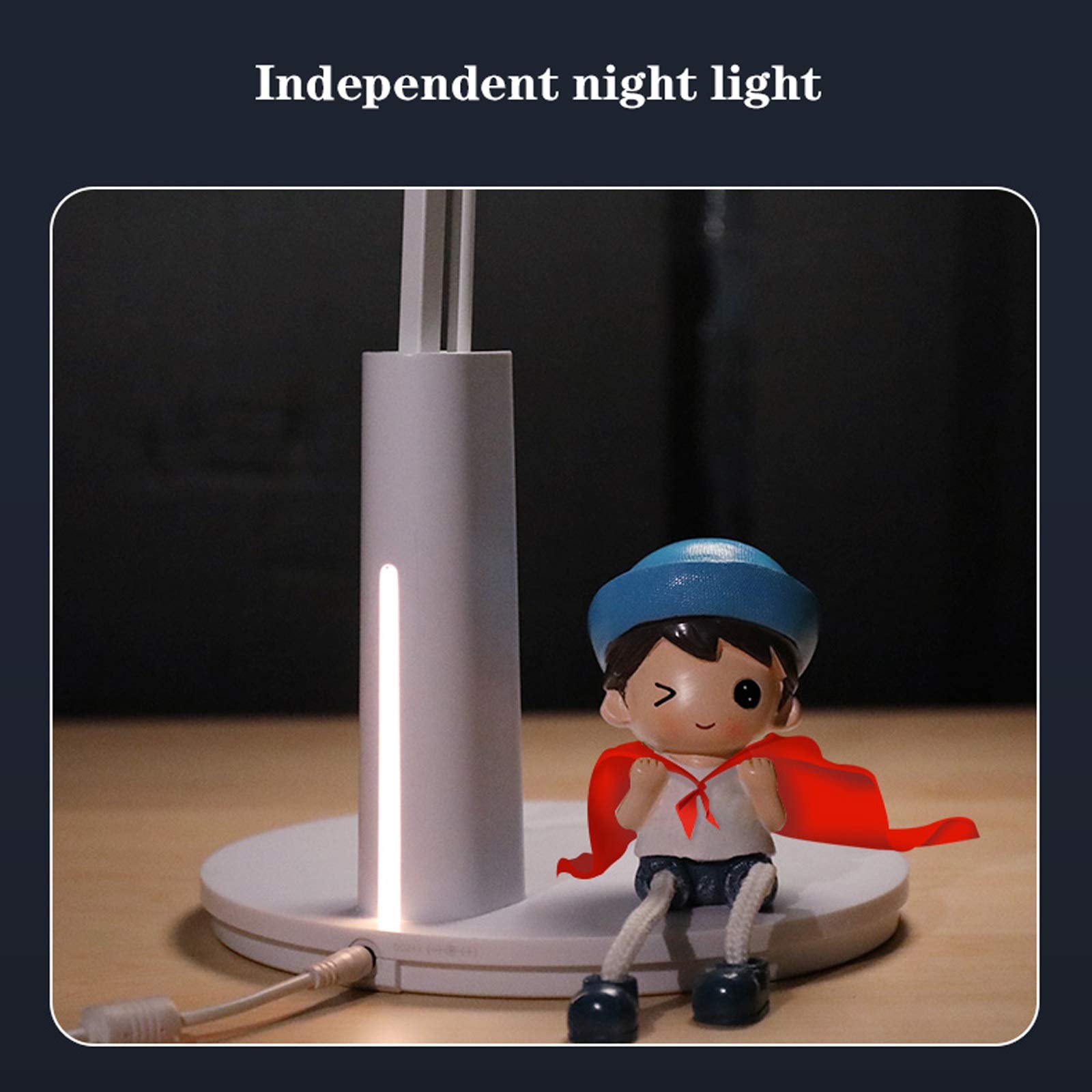 Lámpara Escritorio LED Lámpara de escritorio de 18W LED con 216 cuentas de lámparas de espectro completo Lámpara de oficina regulable con toque / Temporizador Función Modernas lámparas de escritorio i