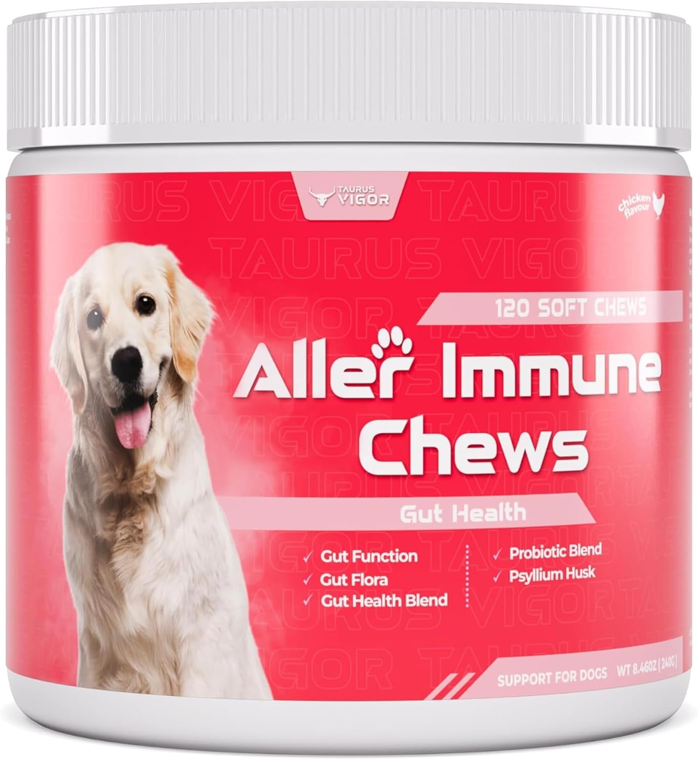 TAURUS VIGOR Dog Allergy Chews Dog Itching Skin Relief