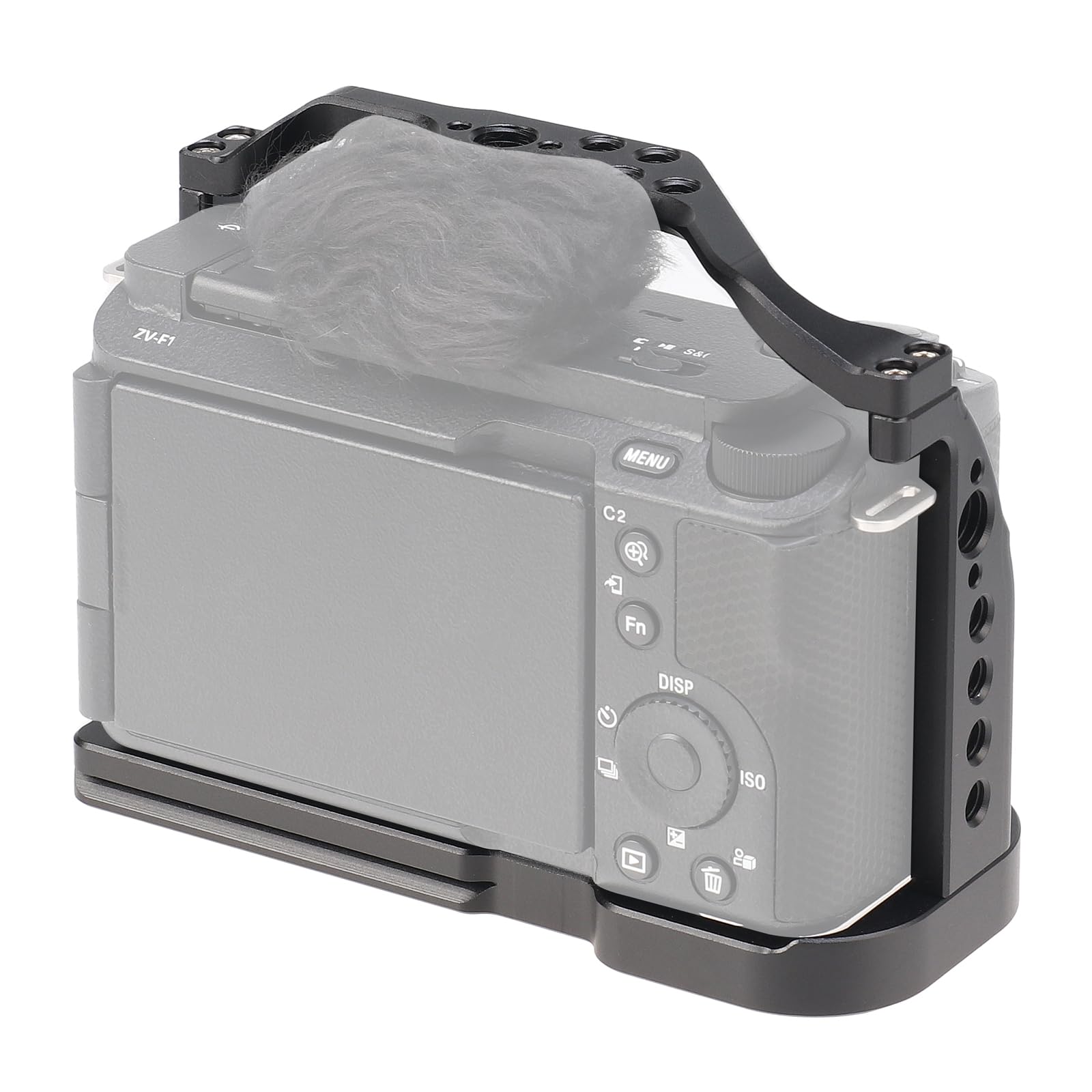FOTGA Camera Cage for Sony ZV-E1 Camera, Aluminium Alloy Video Vlogging Camera Cage Rig - Image 2