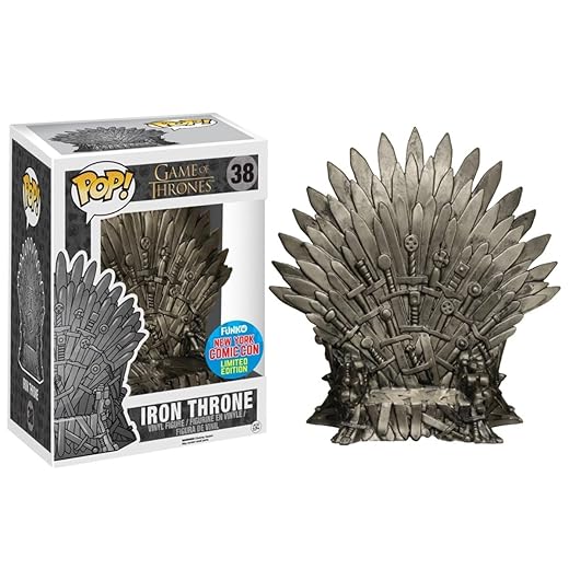 Sale Funko Pop! Game Of Thrones Iron Throne #38 Nycc 2015 Exclusive