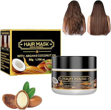 PURE KERATIN Repair Hairmask, Keratin Mask With Argan & Coconut Oil, Magical Treatment Hair, Pure Magical Treatment Hair Mask, Magical Keratin Hair Treatment Mask 1PC
