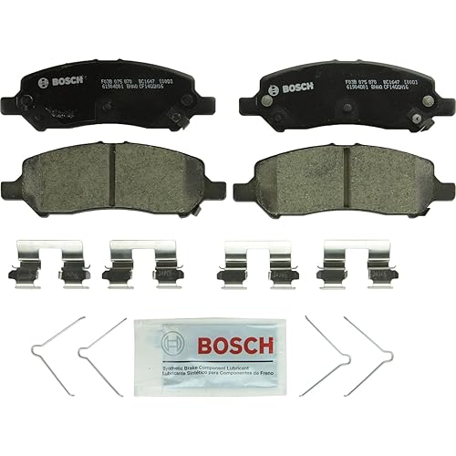 BOSCH BC1647 QuietCast Premium Ceramic Disc Brake Pad Set - Compatible With Select Dodge Dart; REAR