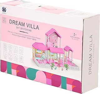 طقم لعبة بتصميم فيلا يمكنك صنعها بنفسك