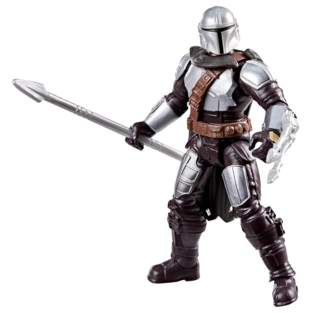 Star Wars ActionVerse, The Mandalorian, Figura de acción de 11 cm y Accesorios