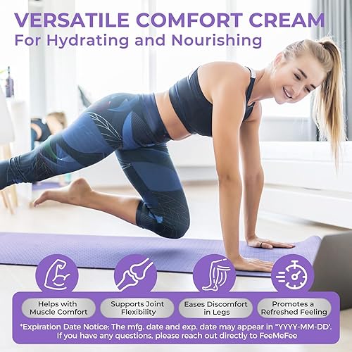 Miniatura 4 de Loción de magnesio para dormir, crema de magnesio natural para calambres en las piernas, alivio calmante y relajación muscular, manteca de magnesio