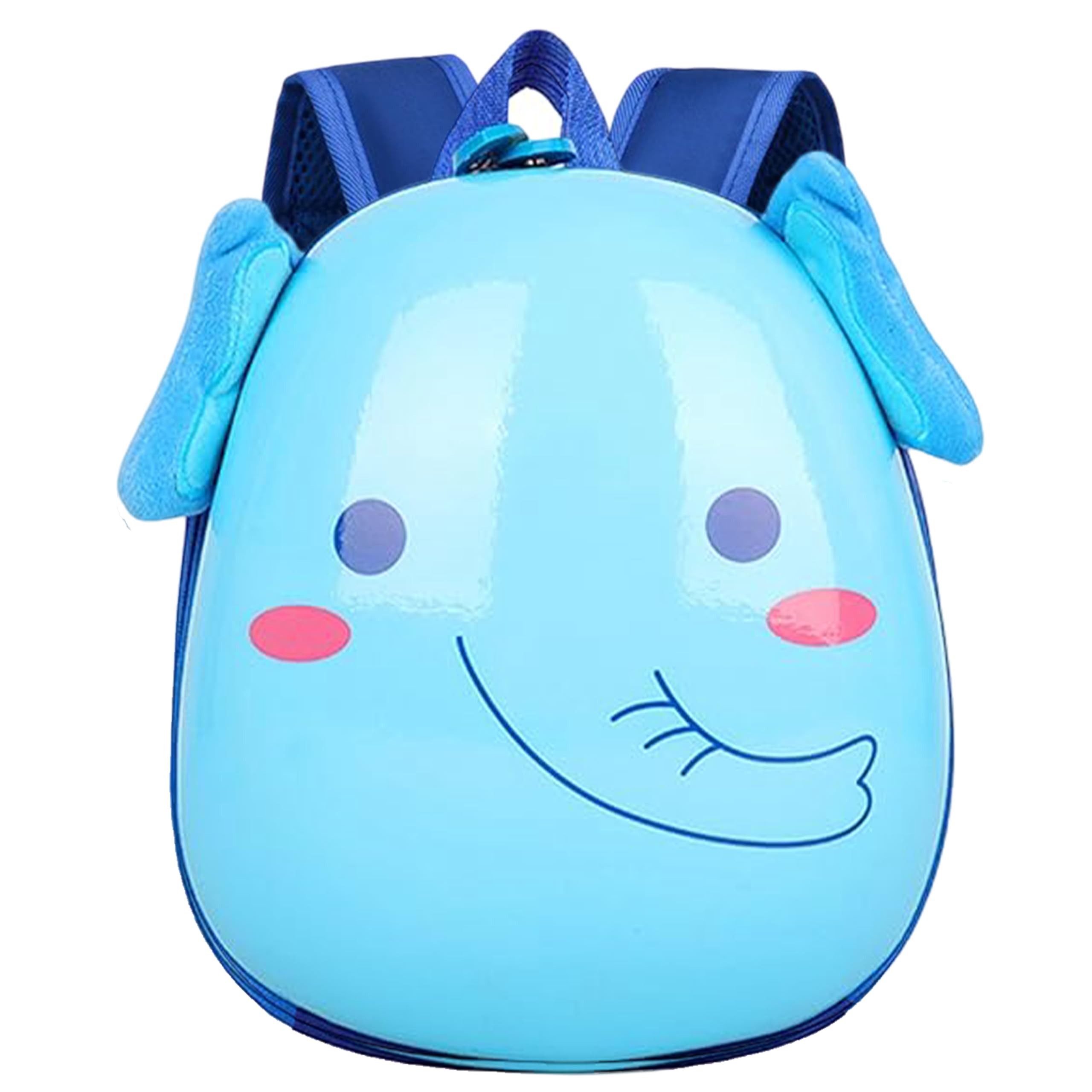 Kraptick Cute Cartoon Printed Bag – Lightweight Toddler Stylish Kid's School Backpack for Boys & Girls, Soft & Comfortable Kid's Bag, Perfect Travelling Bags for Picnic (Blue)