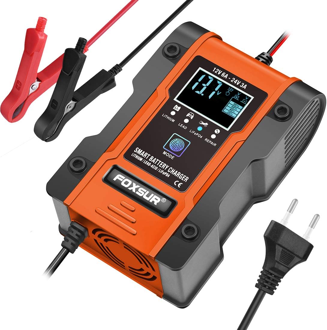 caricabatterie a tre stadi