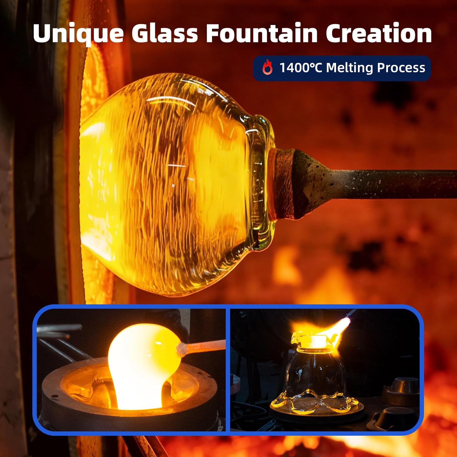 Glass Cat Water Fountain 88oz/2.6L, Cat & Dog Water Fountain for Drinking, Ultra-Quiet Glass Water Fountain for Cats Indoor, Pet Water Fountain for Multi-Cat Homes, Automatic Water Dispenser for Cats