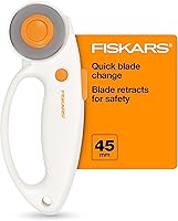 Vista 11 de Fiskars Cortador giratorio Loop, colección Explore Ultra Lila, cuchilla de acero de precisión para tela, fieltro y vinilo, 45 mm