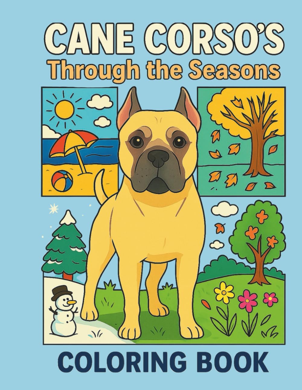 Cane Corso Through the Seasons