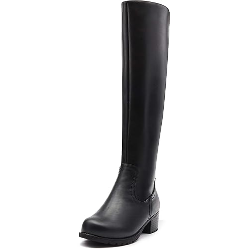 Comfy Moda Women's Waterproof Knee High Fur Lined Winter Boots Flurry