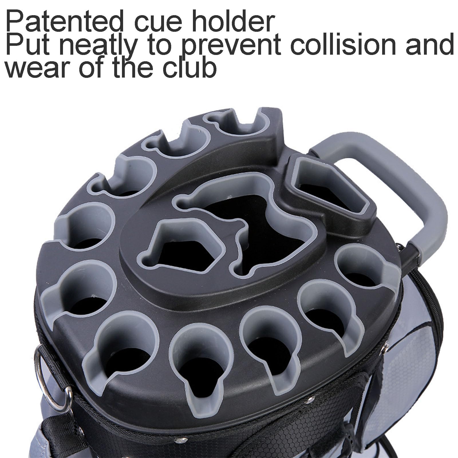 Bolsa De Golf, Diseño De Marco Estabilizador Patentado, Bolsillo Independiente con Control De Temperatura, Diseño Portátil, Adecuado para Todo Tipo De Palos