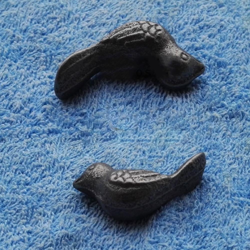 Lucky Iron Bird - Herramienta de cocina de hierro natural para anemia y deficiencia de hierro para peces sanos, hierro fundido reutilizable