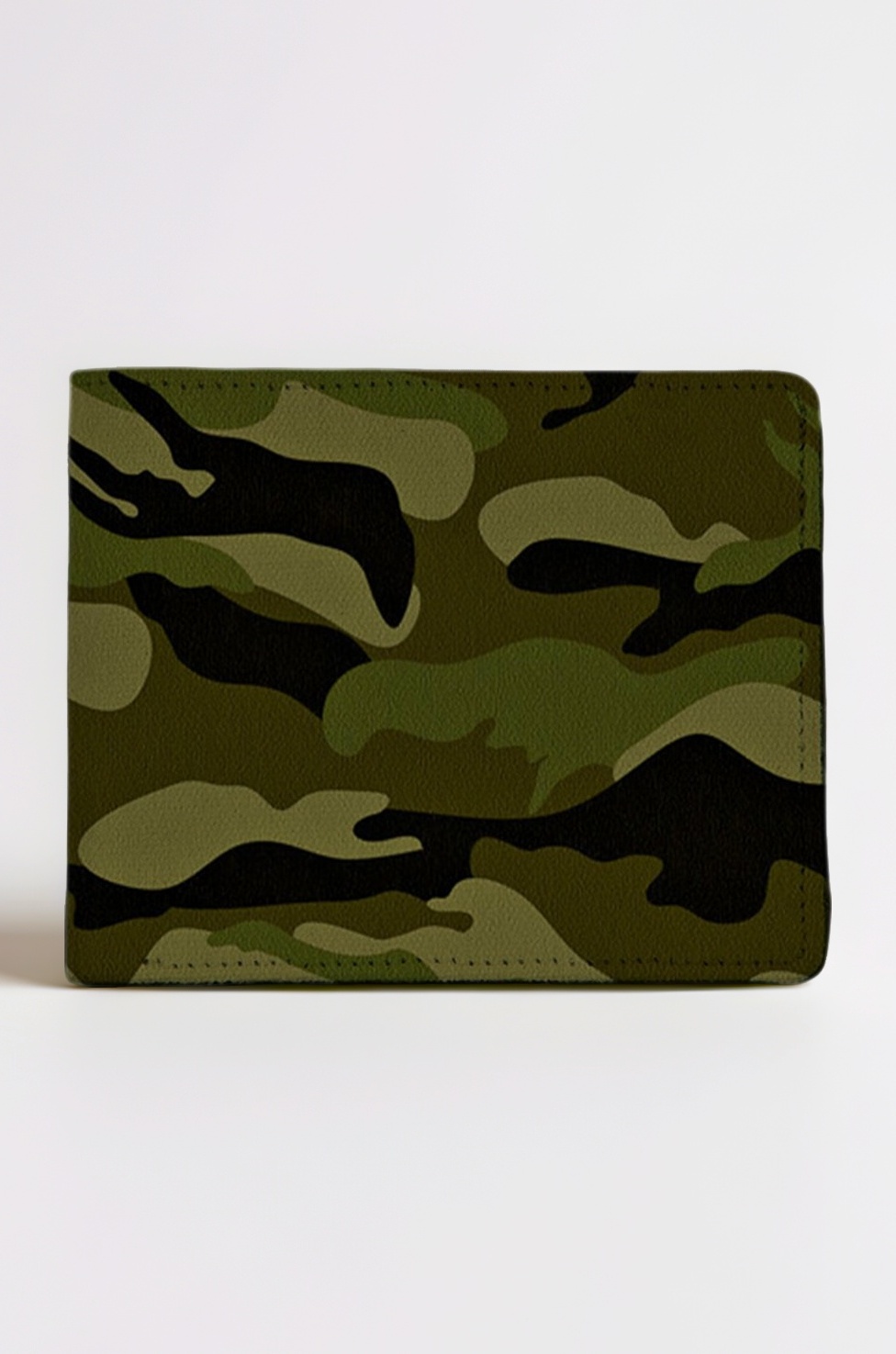 Men's Wallet | Wallet for Men's | Wallet for Boy's | Camouflage Quotes Design Printed Pu Leather Wallet for Men's/Boy's.