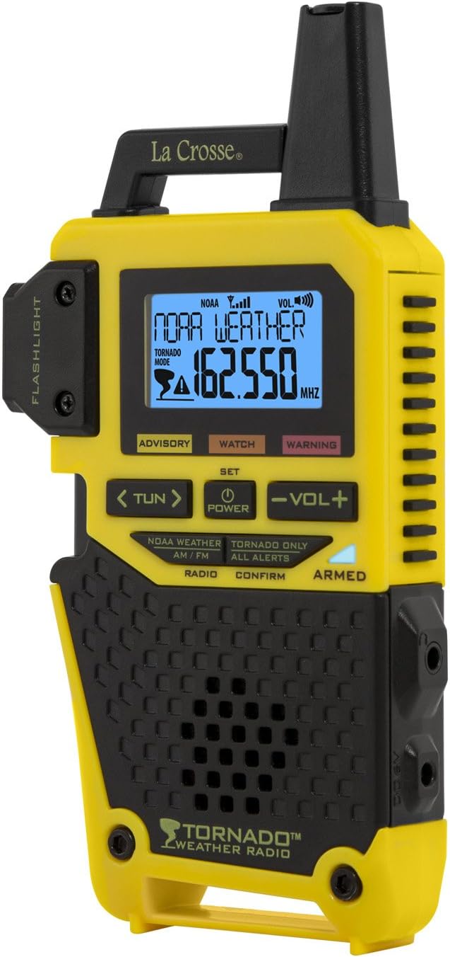 La Crosse Technology S83301-1 NOAA Weather Radio with Tornado ALERTS
