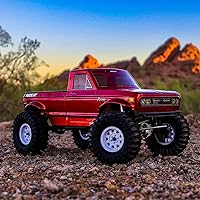 Vista 2 de Redcat Ascent 1/10 Escala Baja Centro de Gravedad (LCG) Performance Rock Crawler - Rojo