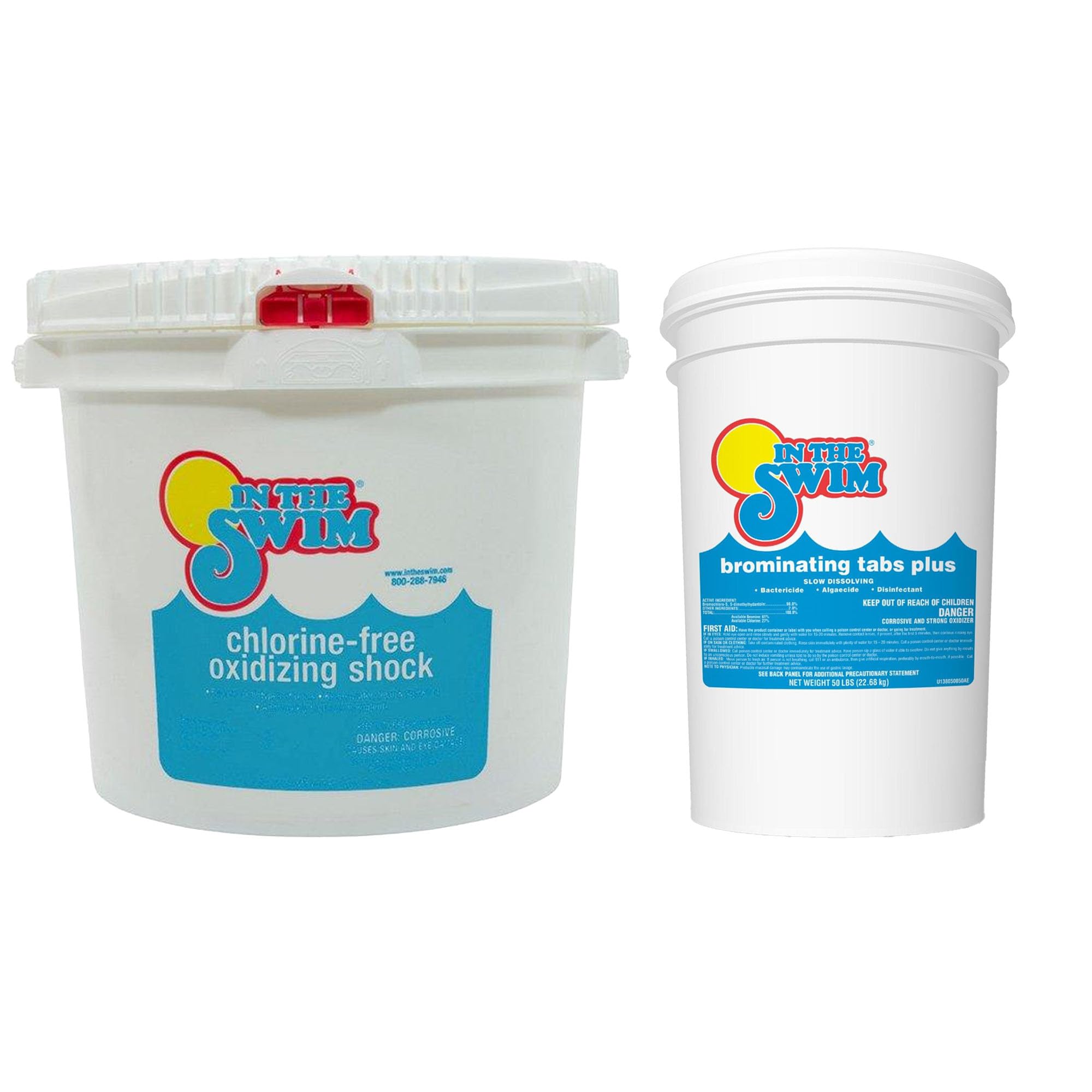 In The Swim Chlorine-Free Shock and Bromine Plus Extra Large Bundle