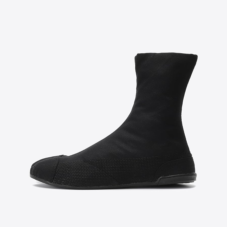 Marugo Jitsuyou All Black Japanese Tabi Shoes With 3 India | Ubuy - View #3